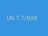 UN 1.7/8X8 